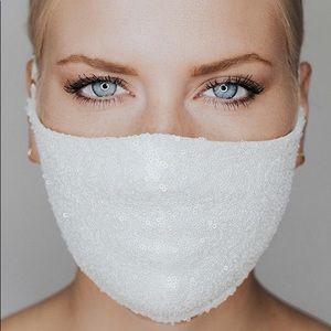 NWT Katie May Disco Ball Face Mask